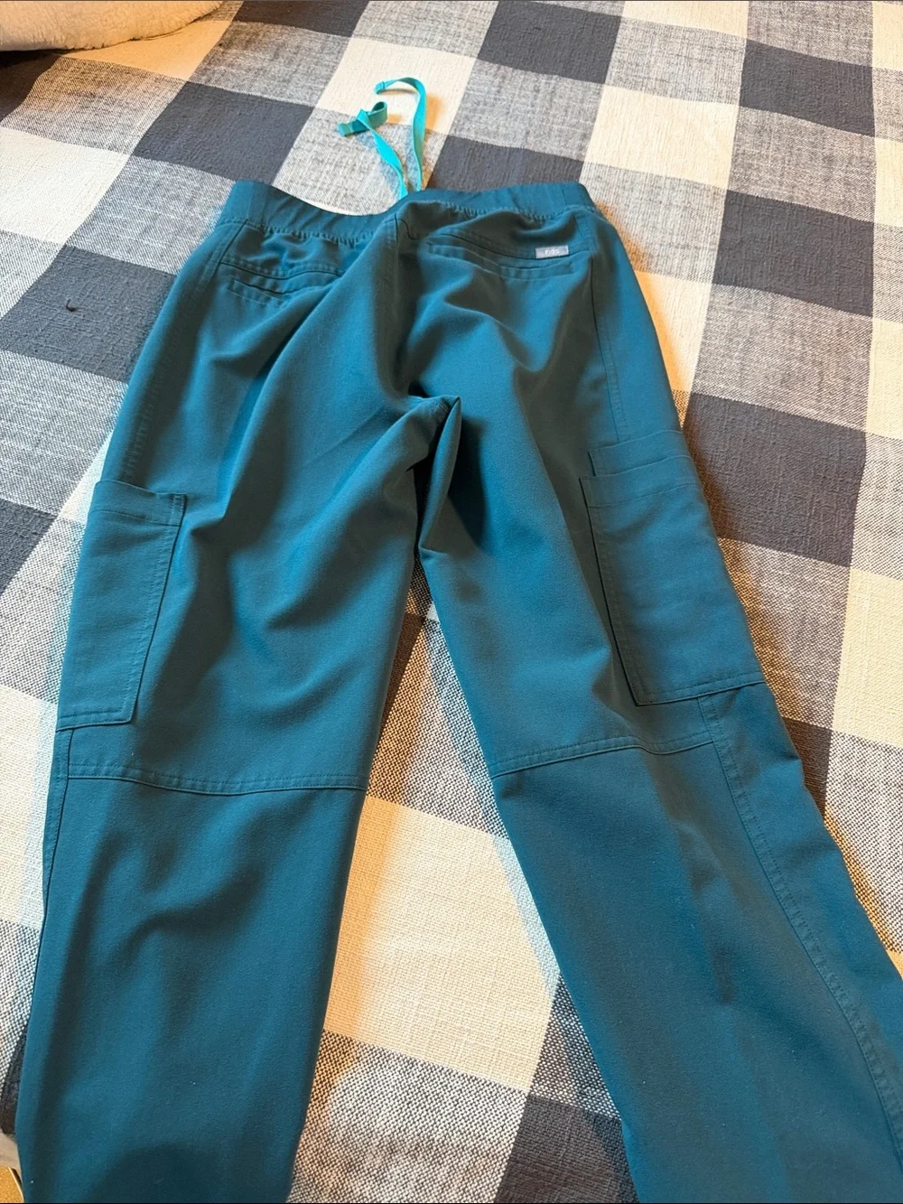 Figs Teal Men's Drawstring Jogger Pants